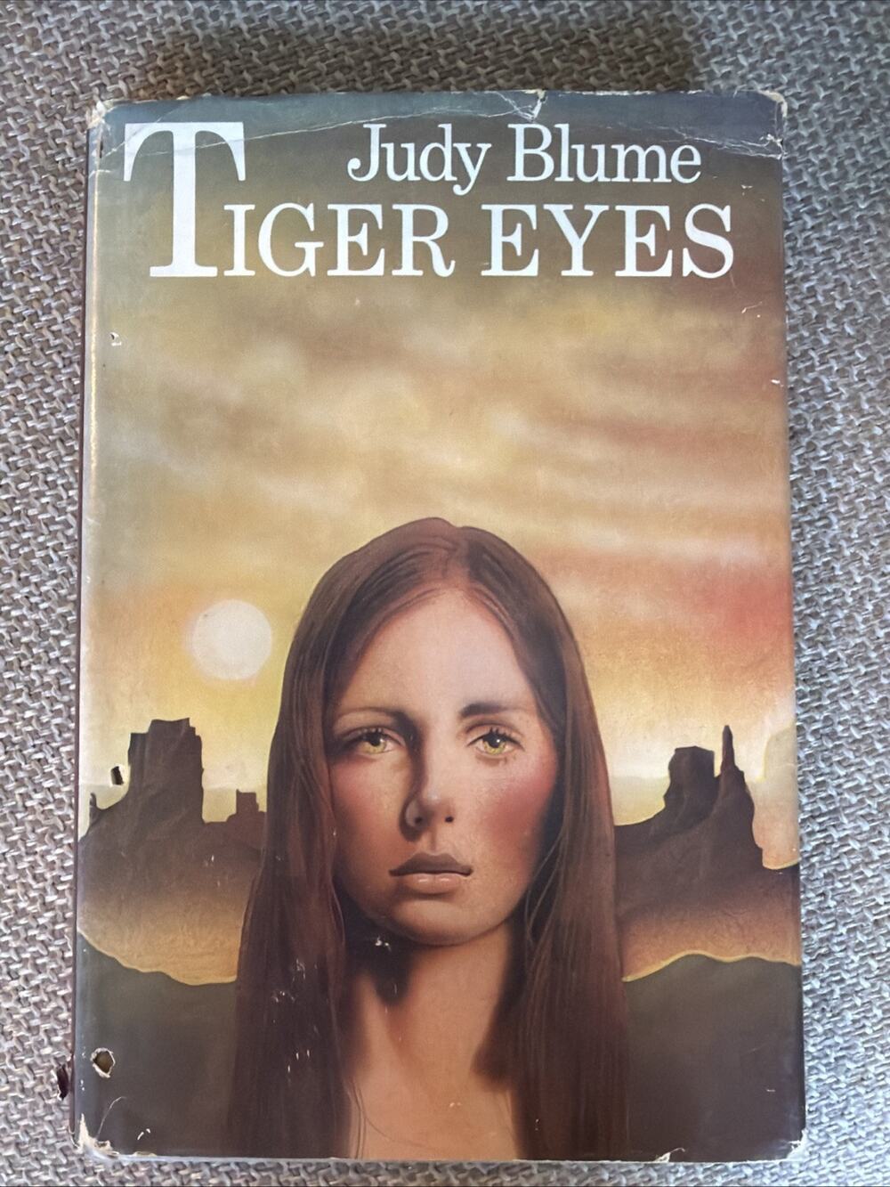 Judy Blume Tiger Eyes 1981 First Edition Hardcover Young Adult Novel